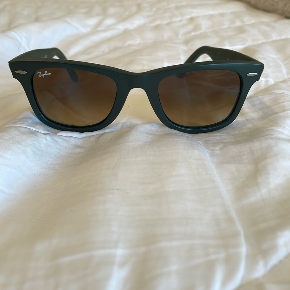 Rayban Womens Olive green camo sunglasses